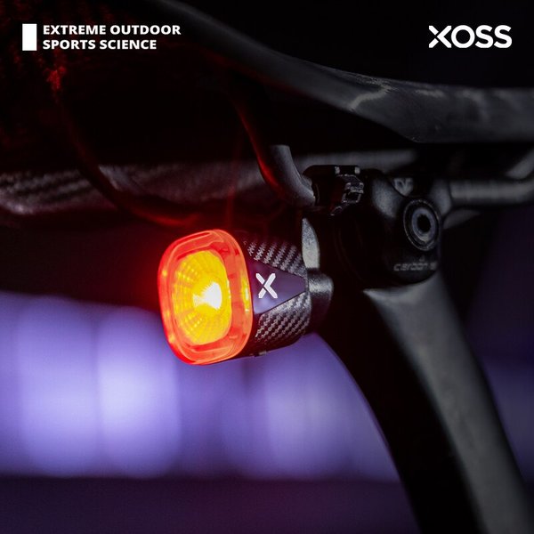 XOSS XR01 Vélo Arrière Lumière Intelligente Auto Frein Détection Feu arrière LED De Charge Étanche Vélo Feu Arrière Accessoires