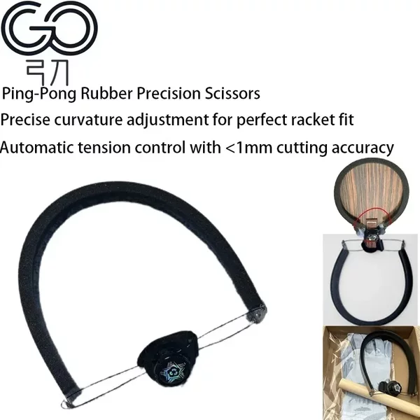 Tischtennis Gummi Manuelle Cutter Bowknife Spezielle Schere für Paddel Gummi Tischtennis Klinge Roller Gummi Schneiden Maschine