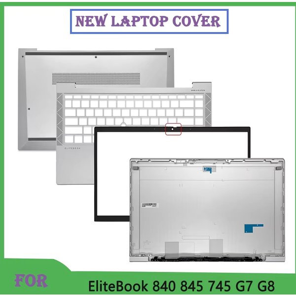 NEU Für EliteBook 840 845 745 G7 G8 Serie Laptop LCD-Bildschirm Rückdeckel Obergehäuse/Rückabdeckung/Vorderer Rahmen/Tastatur/Untergehäuse