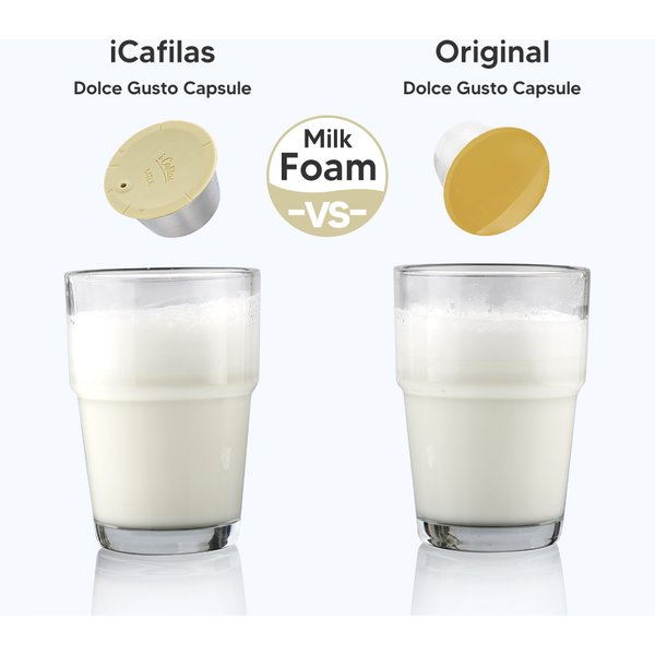 Capsules de lait réutilisables Dolce Gusto, dosette de café Crema, filtre à lait, outil de bricolage