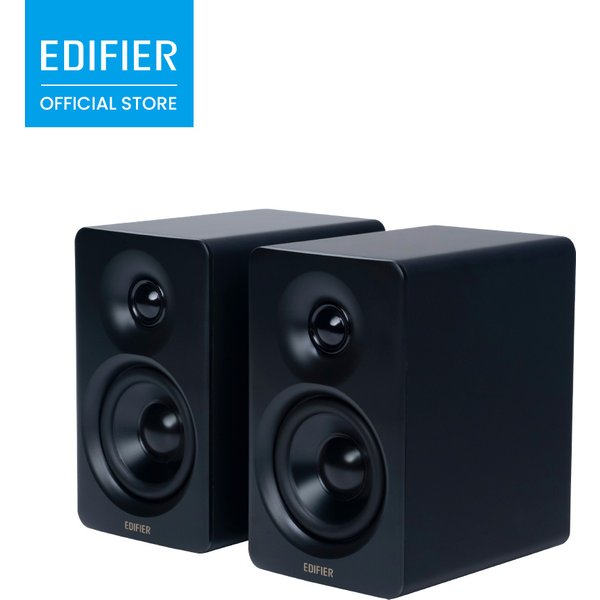 EDIFIER M60 Kabellose Desktop 2.0 Lautsprecher 66W RMS Bluetooth 5.3 Hi-Res Audio LDAC USB-C AUX EQ-Einstellung Multimedia-Monitorlautsprecher