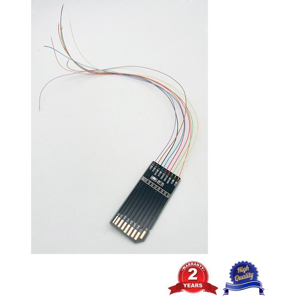 EMMC-Datenlesegerät für Audi BMW Mercedes Porsche Headunit – SD-Kartenprogrammieradapter mit Flying Wires