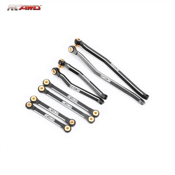 RCAWD 8 Stück/Set High Clearance Links Set für Hobby Plus 1/18 CR18P Rock Van & Trail Hunter Upgrades Teile