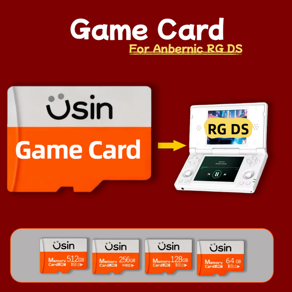 Spiel-SD-Karte für Anbernic RG DS RGDS Retro-Videospiele Handheld-Konsole Flip Android Mehr 3ds NDS Roms Speicher TF H-SPEED 1T 512G