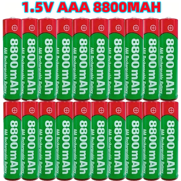 NOWY akumulator 8800 mAh AAA Bateria alkaliczna 1,5 V AAA do zegarów Myszki Komputery Zabawki I tak dalej