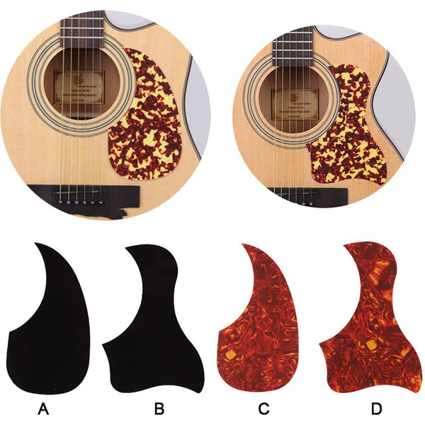 Pickguard professionnel pour guitare acoustique Folk, autocollant de protection auto-adhésif de qualité supérieure pour accessoires de guitare acoustique, 1 pièce