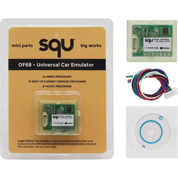 SQU-ÉLiban ateur Universel de Voiture pour Multi-Voitures, Pièces MINI, 42 Programmes IMMO, 18 Sièges, OCCUPANCY GENSOR, OF68 OF80, Livraison Gratuite