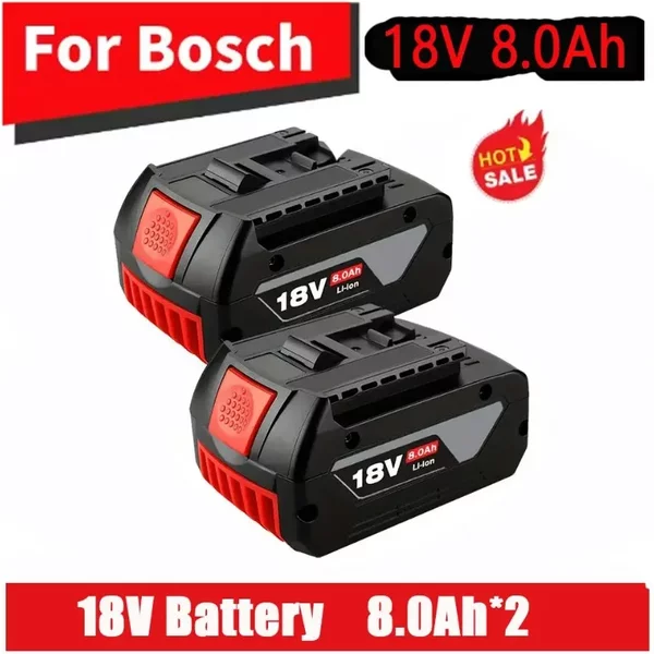 Oryginalna bateria Bosch 18V 8.0Ah litowa profesjonalna bateria do narzędzi elektrycznych Bosch Bat618 Bat618G