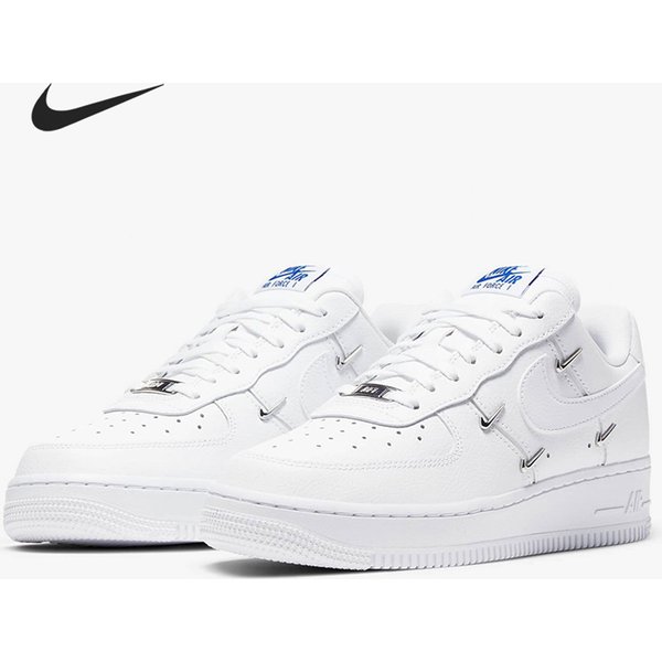 Nike véritable AIR FORCE 1 Air Force No.1 chaussures basses décontractées pour femmes CT1990-100