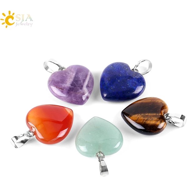 CSJA cornaline pierre naturelle et cristaux, pendentif pierre naturelle , pendentifs pierre, cornaline, Quartz rose, améthystes clairs, collier de guérison, collier coeur , collier pierre naturelle ,