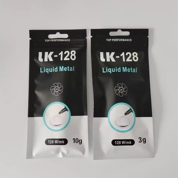 Pâte thermique en métal liquide LK-128 pour CPU GPU carte graphique Cpu ordinateur portable Dissipation thermique Ps5 pâte thermique en métal liquide
