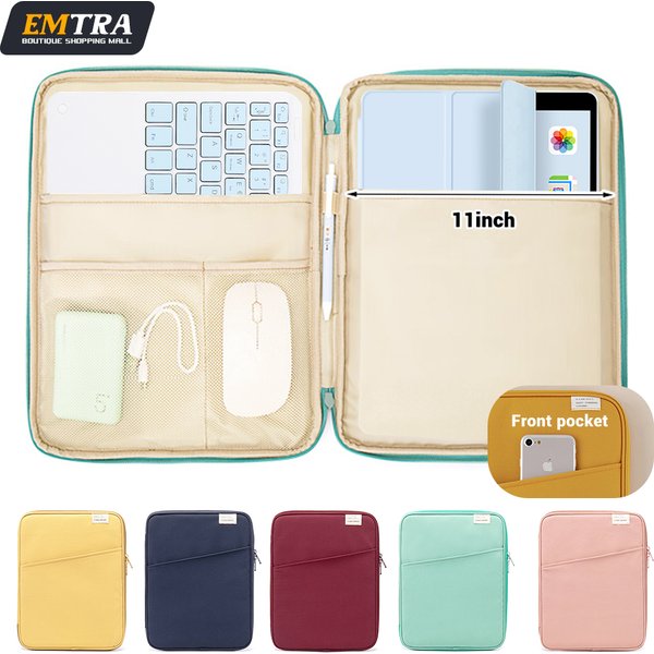 Tablet Handtasche Fall 9-11 zoll Für iPad Air 4 5 Pro 11 Mini 5 6 iPad Fall Für XiaoMi 5 Samsung Huawei Lenovo Stoßfest Tasche Taschen