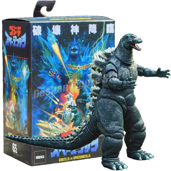 NECA 1994 Godzilla Vs Space Godzilla Figurka akcji PVC Ruchoma kolekcja Film Król potworów Gojira Figurka Model Zabawki