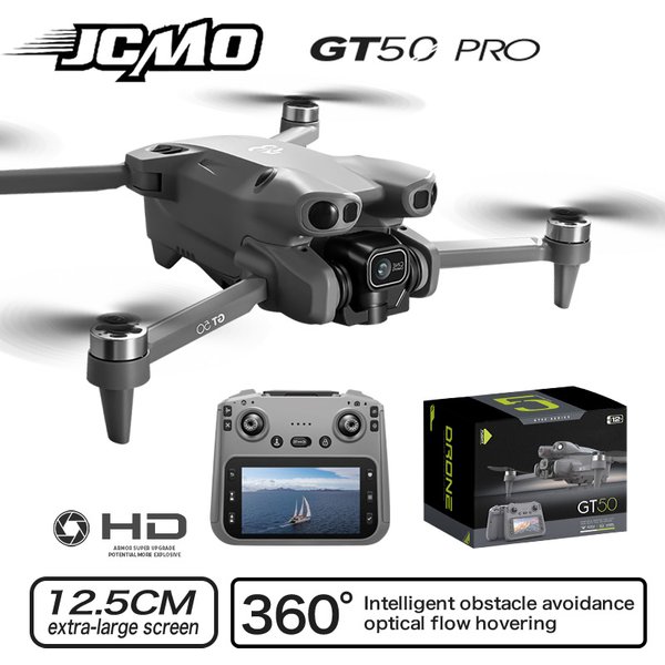 2026 NOWY Oryginalny Dron RC GT50 PRO 8K HD z Podwójnymi Kamerami WiFi GPS 20 minut Lotu Fotografia Lotnicza Quadcopter Zabawki Sterowane Pilotem