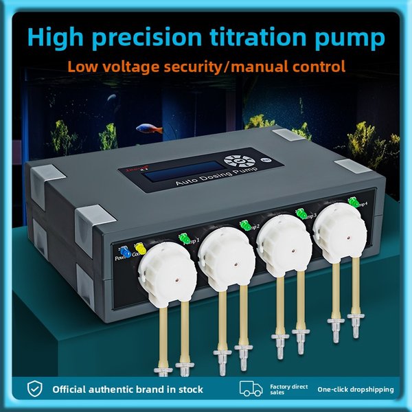 Pompe de titrage automatique JEBAO DP-4 DP-5 DP-2 DP-3S DP-4S DP-3, pompe péristaltique, pompe doseuse, machine d'infusion automatique pour aquarium