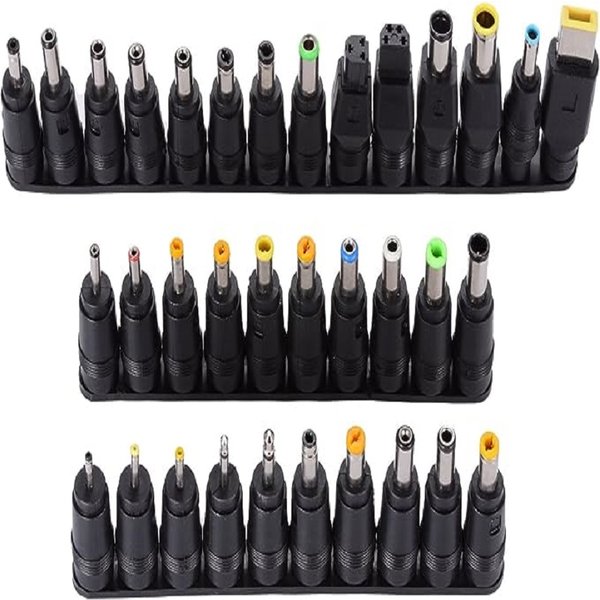 34PCS Universal 5,5mm x 2,1mm DC AC Power Adapter Tipps Stecker Kits für Lenovo Thinkpad Laptop netzteil Stecker Jack Sets