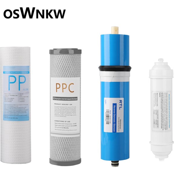 OSWNKW Wasserreinigerfilter, kompatibel mit RO600GPD Filterelement-Ersatz
