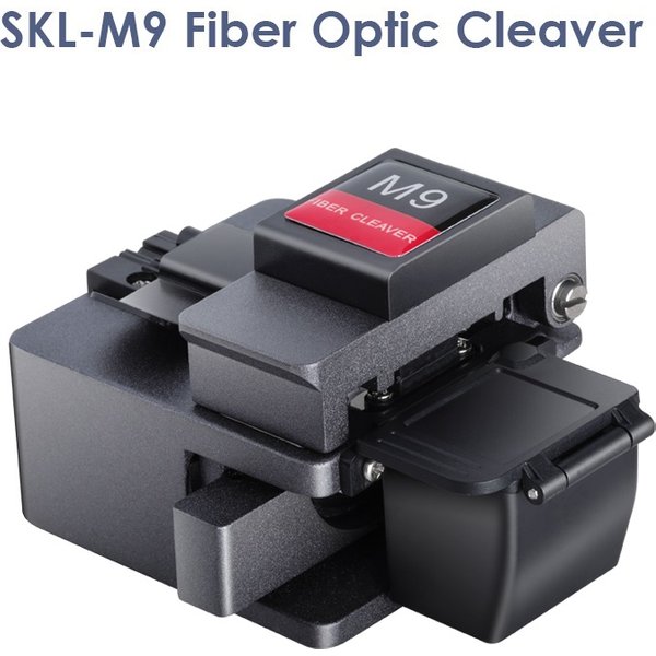 SKL-M9 Fiber Optic cleaver Cable Cutting Knife FTTT Optical Knife Tools High Precision Cleavers 16 Surface Blade