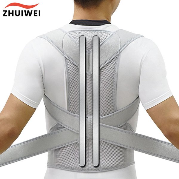 Nouvelle ration de posture du haut du dos, soutien de la clavicule, dos, épaules droites, orthèse, sangle