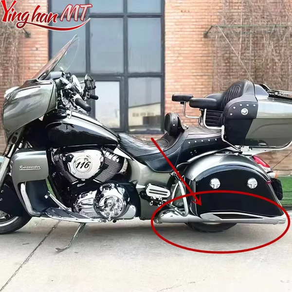 Motorcycle Saddlebags Protector Rails Fit For Indian Chief Springfield Chieftain Roadmaster 14-22