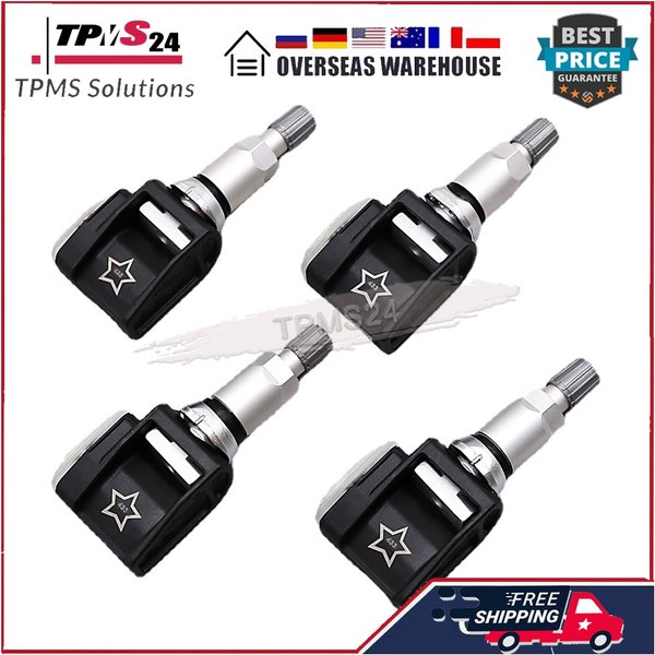 4X Do BMW serii 5 G30 serii 7 G11 BMW X3 X4 X6 X7 Mercedes-Benz A E GLE-Class 433MHz CZUJNIK TPMS 36106887140 A 0009052102