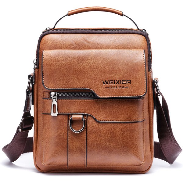 Marke Männer Schulter Tasche für 9,7 "ipad Männer PU Leder Klappen herren Umhängetaschen Business Klappe Männlich Solide umhängetasche Reisetasche