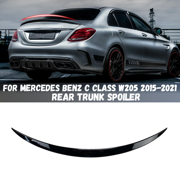 Becquet de coffre arrière, aileron supérieur de coffre, pour Mercedes Benz W205 classe C berline C180 C200 C260 2015 – 2021