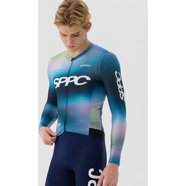 SPEXCEL 26 printemps été léger à manches longues maillots de cyclisme Aero Fit tissu à séchage rapide et respirant