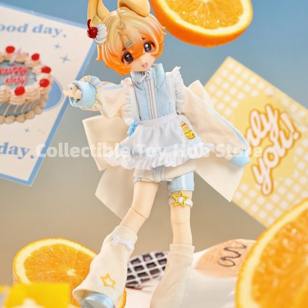 W magazynie Miraidolls Box Furry 1/8 Bjd Blind Box 20cm Ruchoma Pluszowa Lalka Futrzana Postać Zwierzęca Kolekcjonerska Zabawka Prezent Kawaii