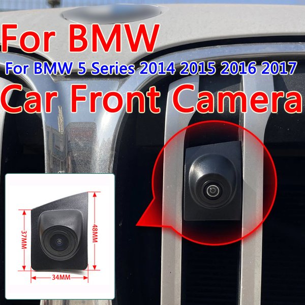 Caméra intégrée avec logo de vue avant de voiture CCD, pour BMW série 5 F10 F11 F17 1 série 2 série 3 série 5 série, vision nocturne de haute qualité