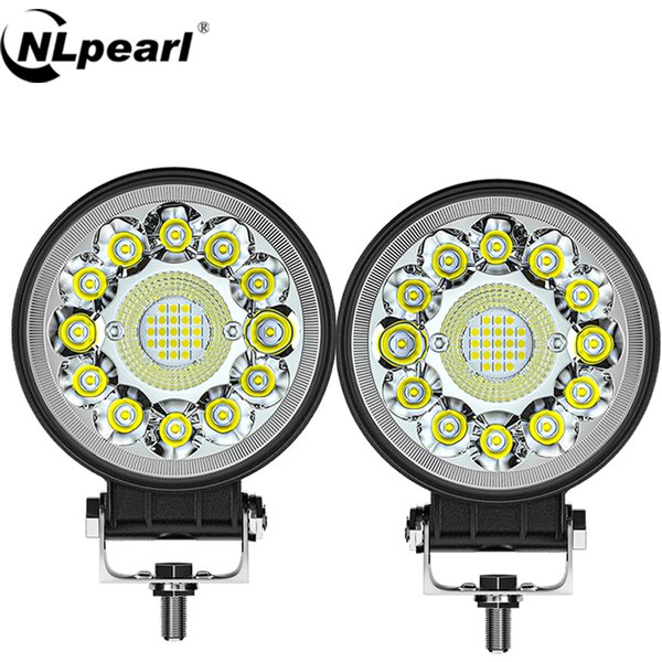 NLpearl 4 zoll 99 W LED Bar Offroad 4X4 Scheinwerfer Für Jeep Lkw Auto Traktor SUV ATV Barra LED Scheinwerfer 12 V 24 V Arbeit Licht Bar