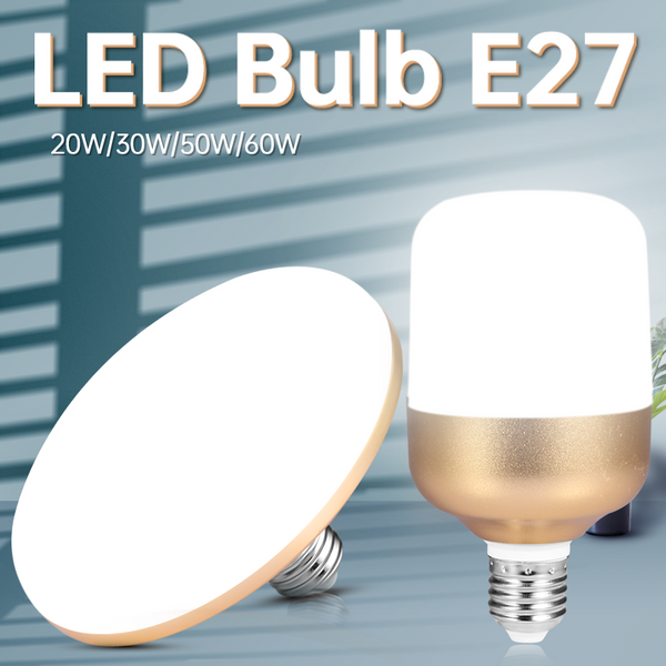 Energy Saving E27 Led Light Bulbs Lamp 220V UFO Leds Lights Indoor Cold White Lighting Garage Lights For Living Room