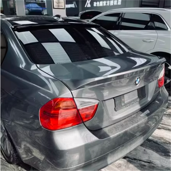 Becquet de coffre arrière en Fiber de carbone véritable e90, pour BMW e90 série 3 320i 320d, aile de lèvre de queue de canard modifiée, 2005 – 2011