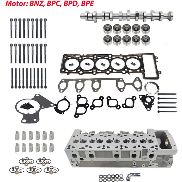 AP01 Zylinderkopf-Kit für VW T5 Multivan Touareg 2.5 TDI BNZ BPC BPD BPE 2003-2009 070109101Q