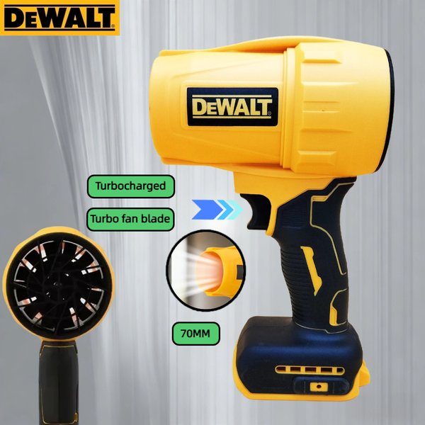 Dewalt 30000RPM Bezprzewodowa dmuchawa powietrza, turbo wentylator ręczny, mocna suszarka, 20V, akumulatorowe narzędzie do odkurzania (tylko urządzenie)
