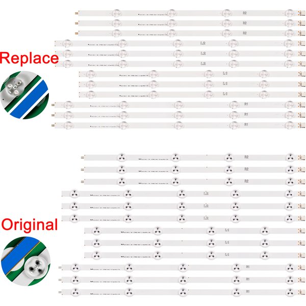 Bande LED pour 47LN5757 47LN575R 47LN5758-ZE 47LN6108-ZB 47LN610S-ZB 47LN610V-ZB 47LN6138-ZB 47LP630H 47WT30MS 47LN578V