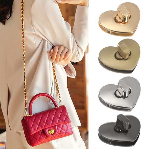 Hochwertige Metall Turn Lock Geldbörse Gepäck Hardware langlebige Schließe DIY Handtasche Tasche Twist Locks Verschluss Tasche Teile Zubehör