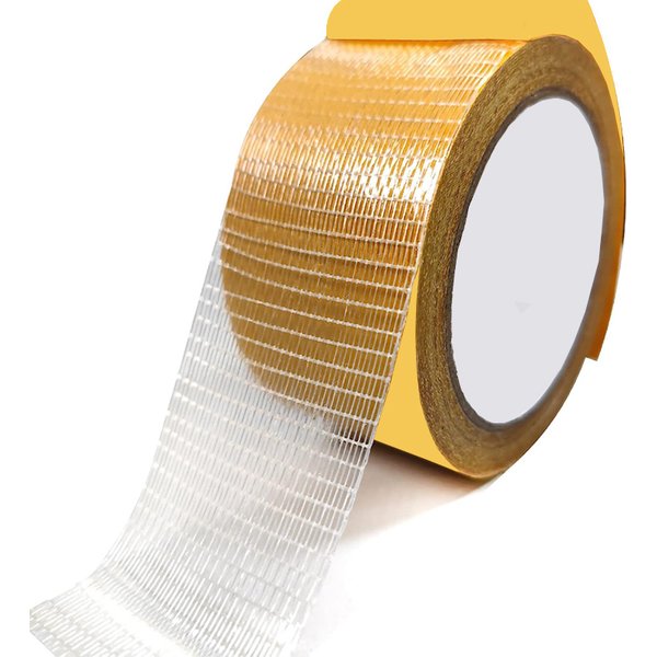 10 m doppelseitiges Teppichband, robustes, durchscheinendes Netz, wasserdicht, super spurlos, für Hartholzböden, Matten, Wandbehang, Paste