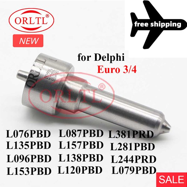Nouvelles buses L135PRD L079PRD L157PRD L120PRD L281PRD L076PRD L153PRD L138PRD L381PBD L136PBD L244PBD pour injecteur 3/4