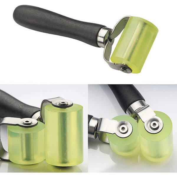 Auto Reifen-flicken Compaction Roller Drücken Rad Auto Stereo Schallschutz Baumwolle Push Rad Fahrzeug Wartung Reparatur Werkzeuge