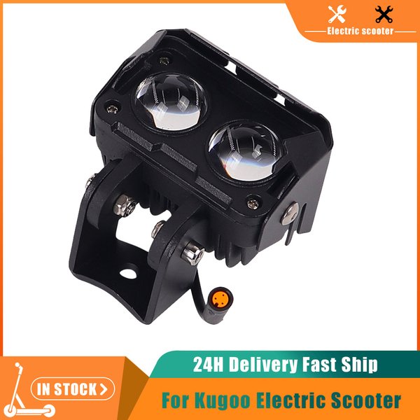Scheinwerferlampe für Elektroroller Kugoo Kukirin G3 PRO Lenkerlampe Vorderes LED-Licht Ersatzteile Zubehör