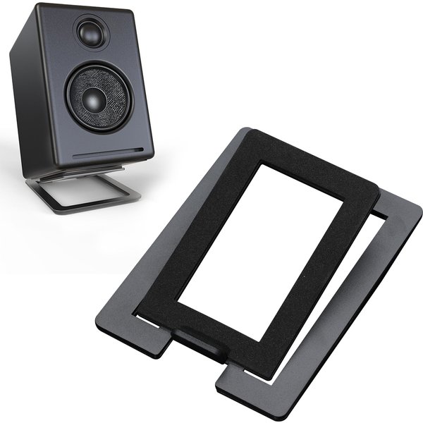 Desktop-Sound-Stand basis Stoß dämpfung aus Kohlenstoffs tahl material und verbesserte Lautsprecher halterung für Computer lautsprecher