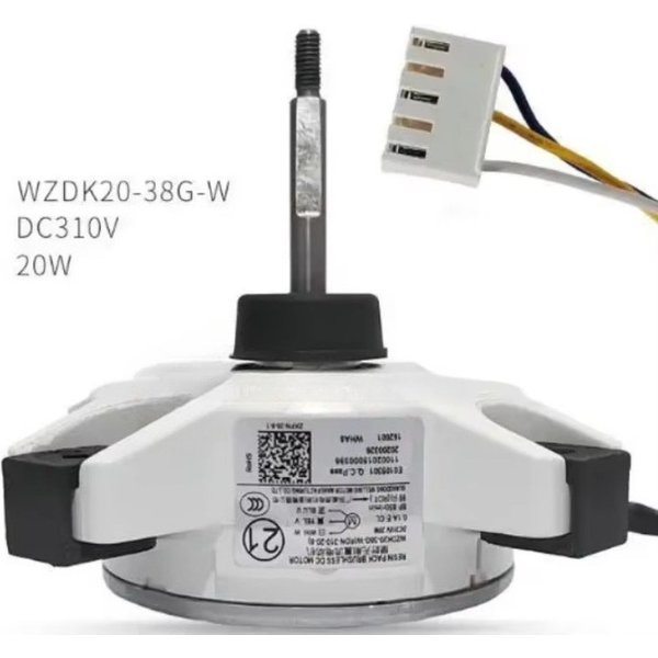 New WZDK24-38G-W For Midea Air Conditioning DC Motor Fan WZDK20-38G-W (RDN-310-20-8) WZDK-56-8-1