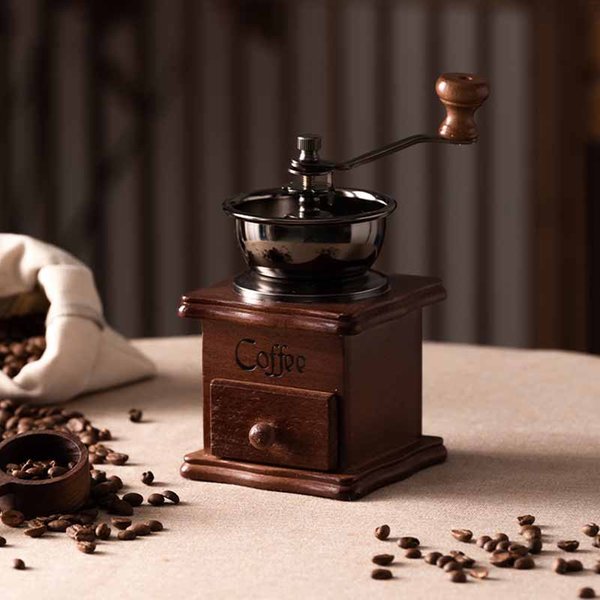 GIANXI Coffee Grinder Classical Retro Manual Coffee Bean Grinder Coffee Maker Professional Barista Coffeeware Coffee Accessories