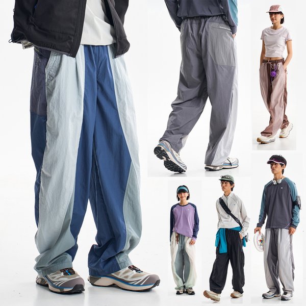 Men Outdoor Lightweight Waterproof Sport Pant Women City Hiking Loose Casual Quick Dry Track Cargo Pants Techwear Trousers