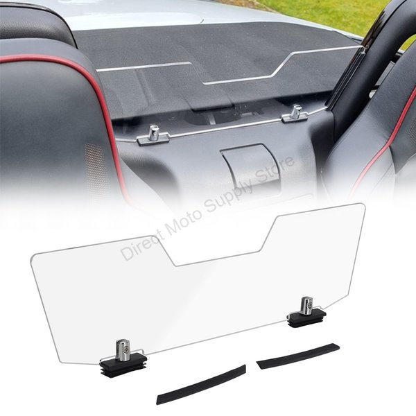 Brandneu für Fiat 124 Spider Abarth 2015 - 2020 Acryl-Windblocker / Windabweiser für Mazda MX-5 Miata ND 2015-2024 Weicher Windblocker