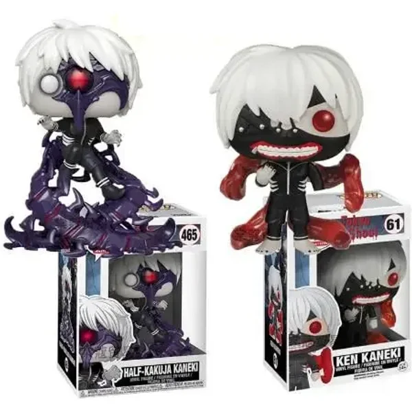 FUNKO Japan Anime film Tokyo Ghoul HALF-KAKUJA KANEKI #465 KRN KANEKI 61 # figurki zabawki winylu 10CM Model z pcv zabawki dekoracyjne