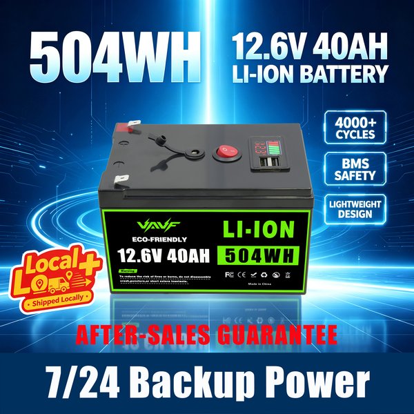 Stock d'entrepôt européen : Batterie lithium-ion 12,6 V 40000 mAh avec carte BMS de sécurité intégrée pour système solaire domestique hors réseau, bateau, camping-car, équipement de surveillance et
