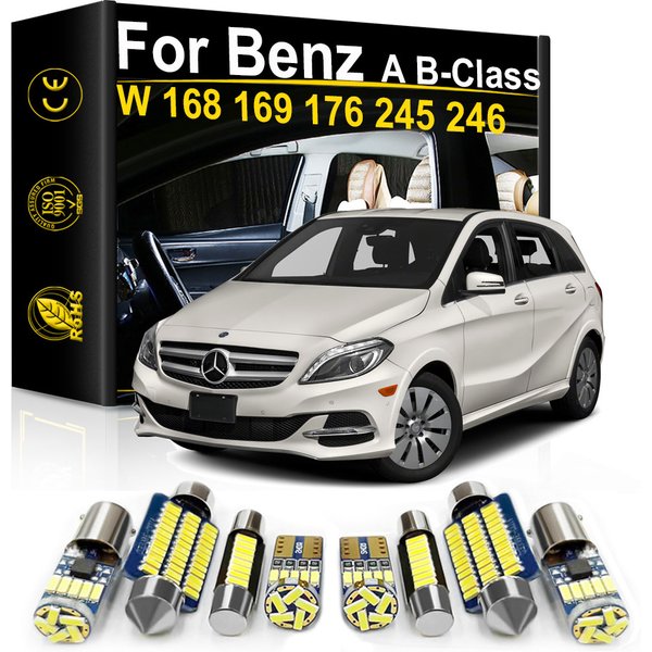 Pour Mercedes Benz W168 W169 W176 W245 W246 classe A B 160 170 180 200 220 250 accessoires lumières LED intérieures de voiture Canbus