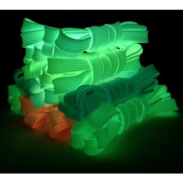 1 paire de lacets lumineux baskets lacet chaussures plates lacets Flash fête brillant chaussure dentelle enfants adulte lacets fluorescents